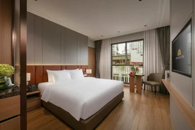 Deluxe Double Room With City View — Hong Ngoc Cochinchine Boutique Hotel & Spa